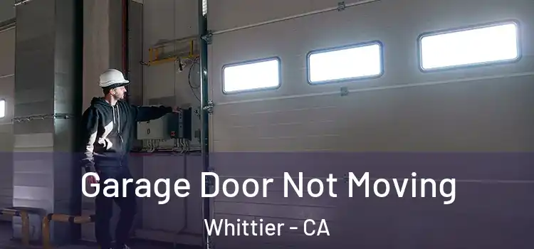  Garage Door Not Moving Whittier - CA