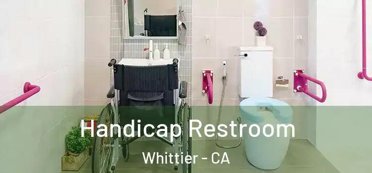  Handicap Restroom Whittier - CA