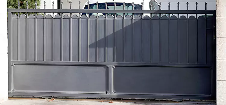 Metal Driveway Gate Installation Whittier