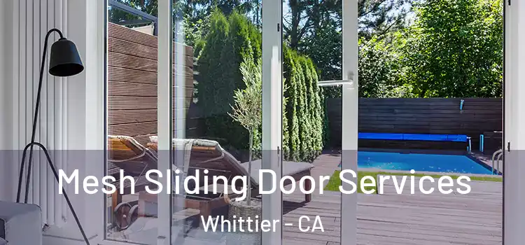  Mesh Sliding Door Services Whittier - CA